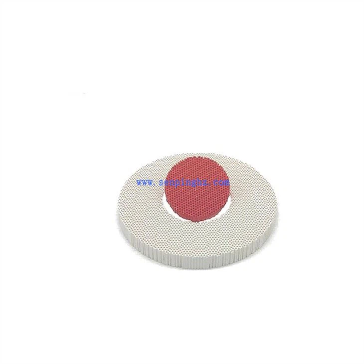 round Infrared Honeycomb Ceramic Plate